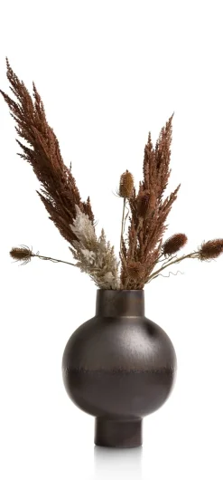 COCOmaison Lara vase H38cm - Gris Outlet