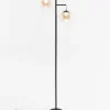 COCOmaison Lexi lampadaire 2*LED - Ambre Online