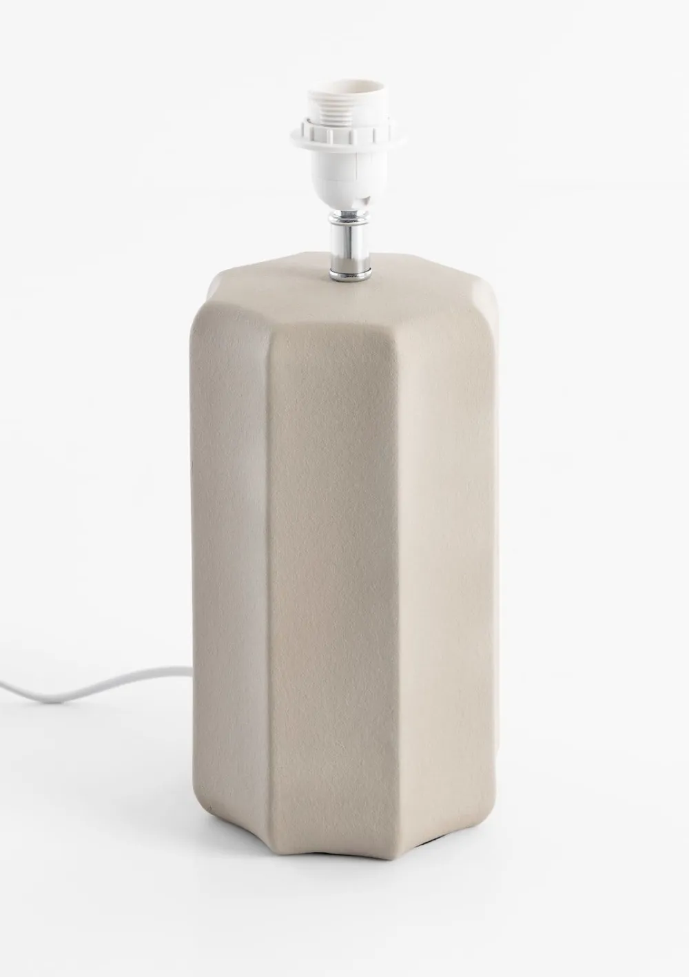 COCOmaison Lio pied de lampe 1*E27 - Beige Discount