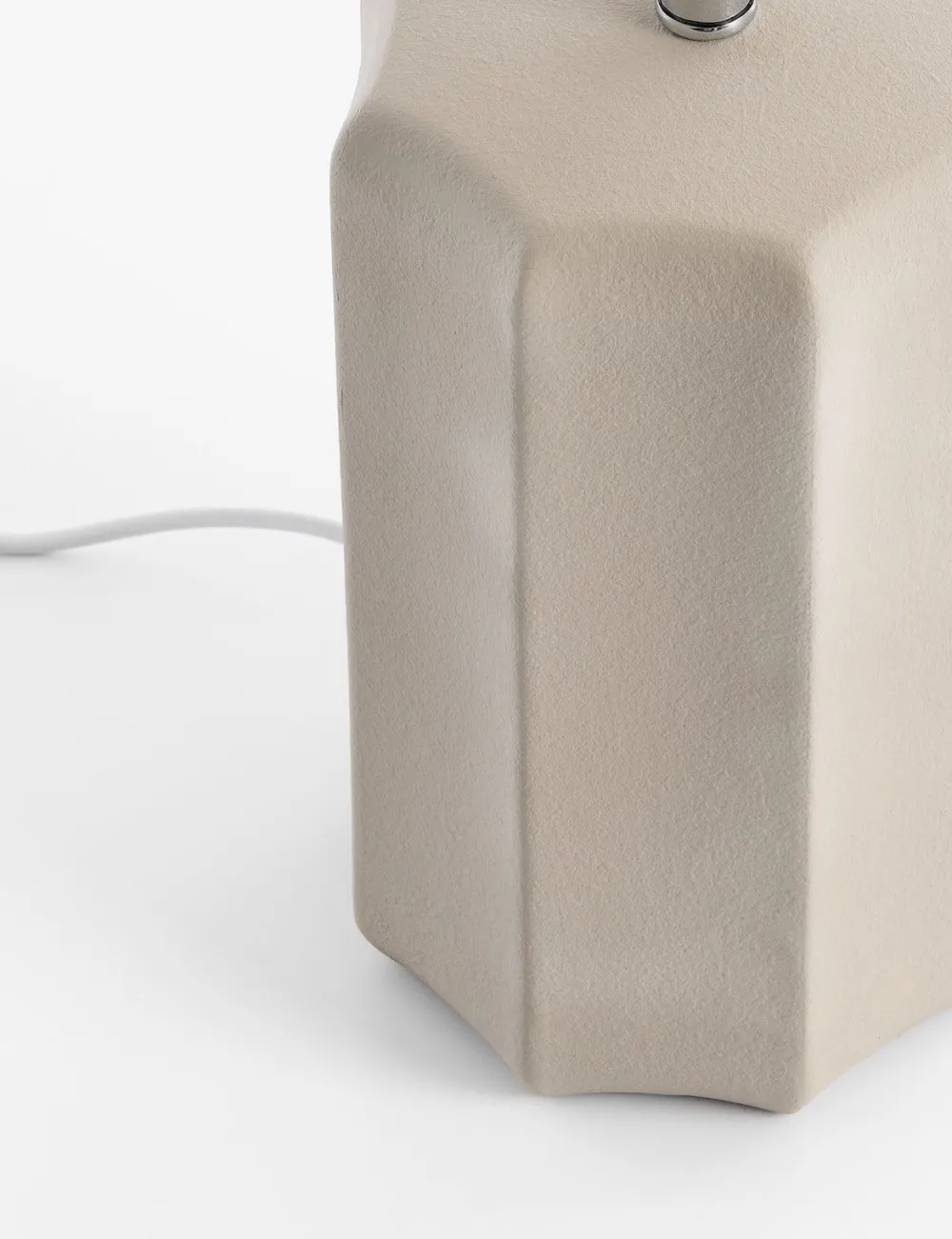 COCOmaison Lio pied de lampe 1*E27 - Beige Discount