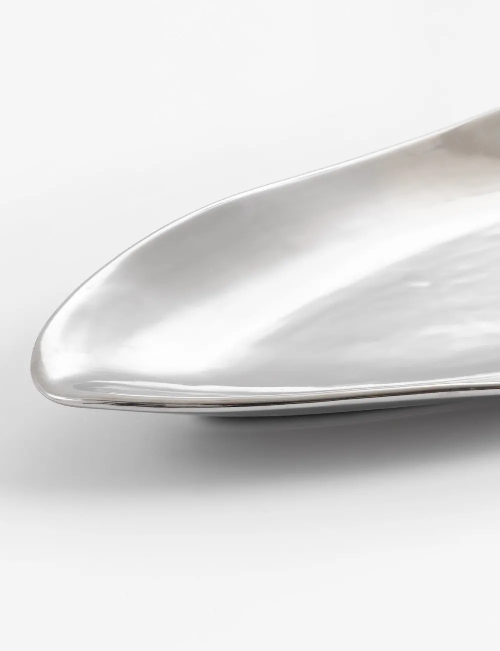 COCOmaison Lisette plat 21x47cm - Argent Outlet