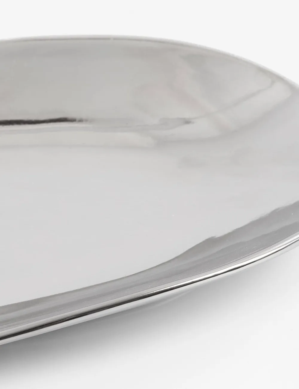 COCOmaison Lisette plat 21x47cm - Argent Outlet