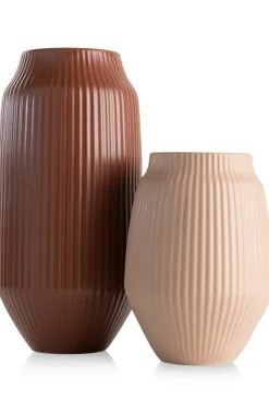 COCOmaison Liv vase H28cm - Beige Best