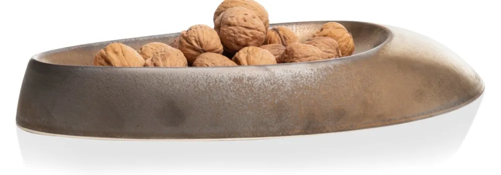 COCOmaison Lovia plat 36x19cm - Brun Outlet