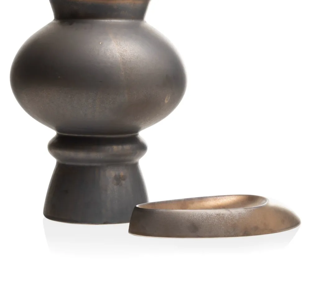 COCOmaison Lovia vase H43cm - Brun Hot