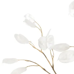 COCOmaison Lunaria fleur artificielle H92cm - Couleur creme Clearance