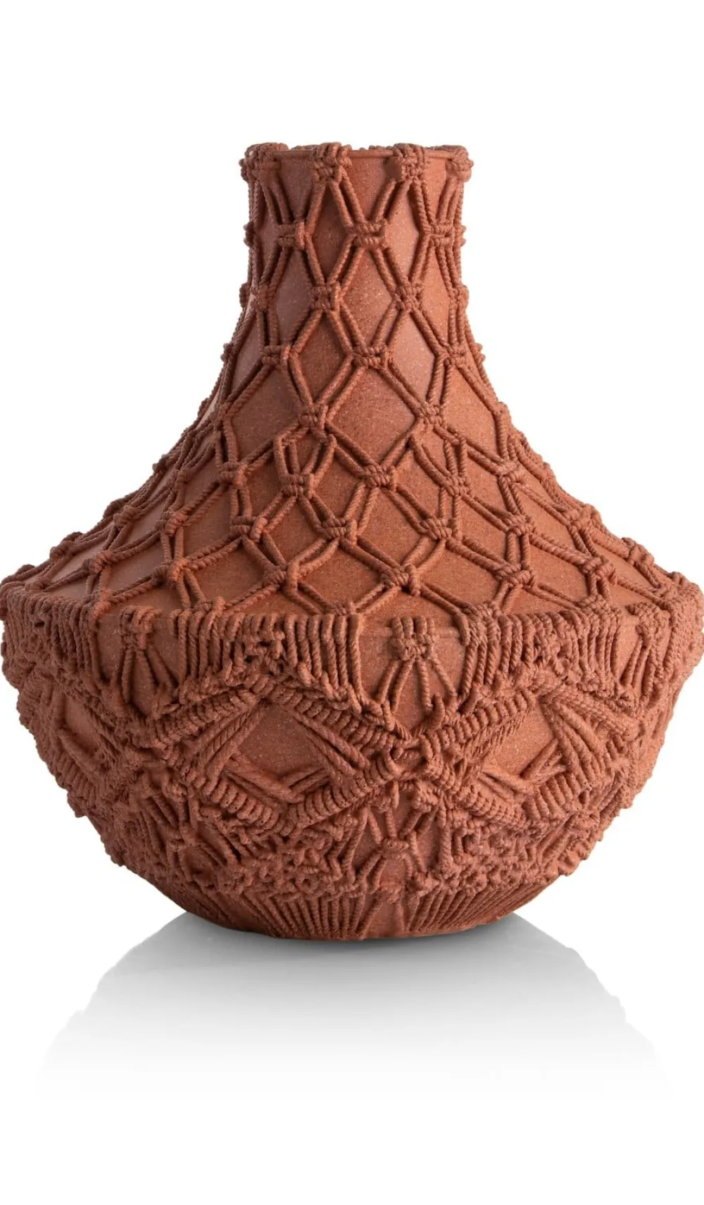 COCOmaison Maeve vase H33cm - Terracotta New