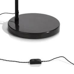 COCOmaison Magnolia lampadaire H185cm 1*E14 - Noir