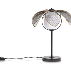 COCOmaison Magnolia lampe de table H49cm 1*G9 - Noir Hot