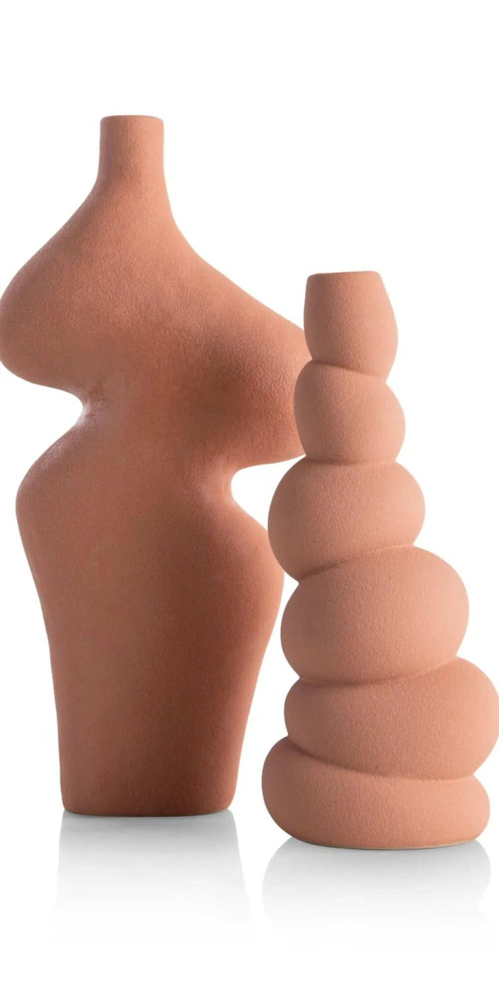 COCOmaison Maria vase H30,5cm - Terracotta