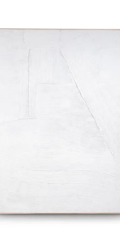 COCOmaison Master Strokes tableau 120x180cm - Blanc Discount