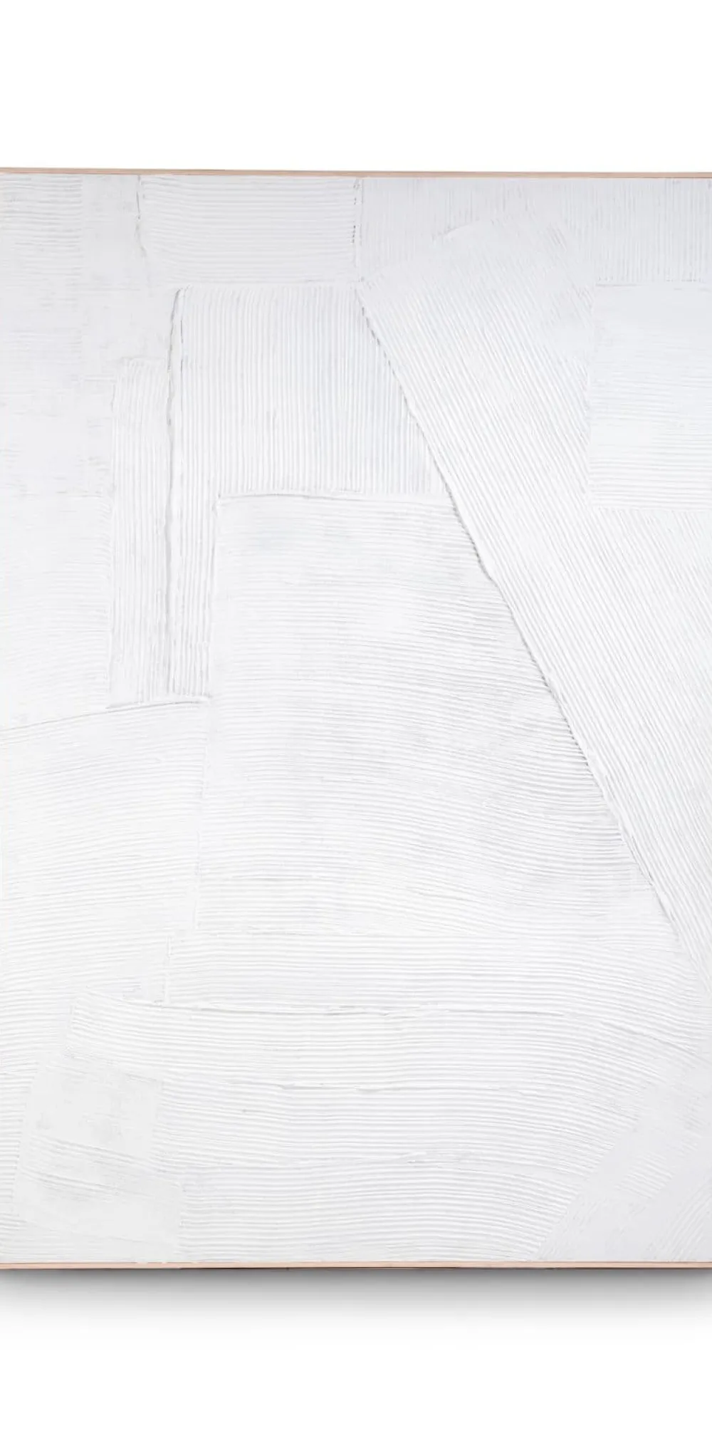 COCOmaison Master Strokes tableau 120x180cm - Blanc Discount