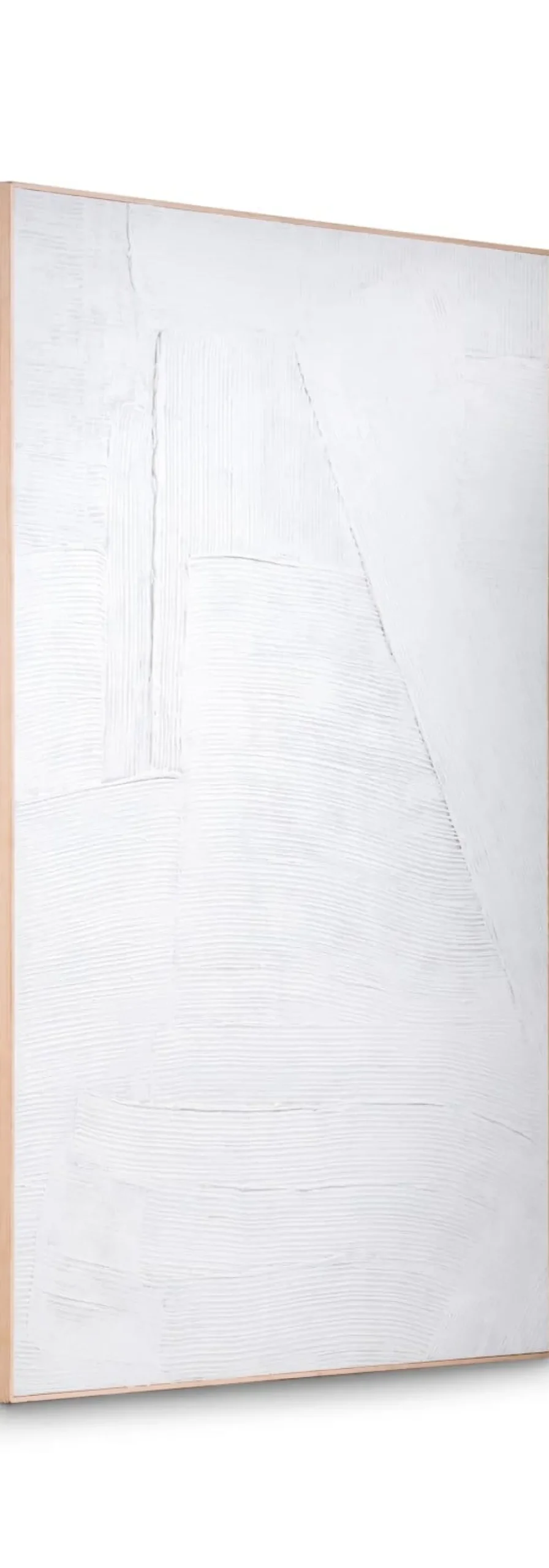 COCOmaison Master Strokes tableau 120x180cm - Blanc Discount