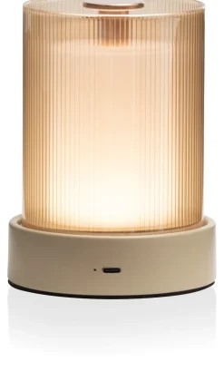 COCOmaison Matz lampe sans fil de table 1*LED - beige Sale