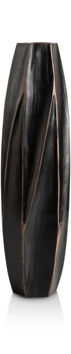 COCOmaison Merle vase H52cm - Noir Online