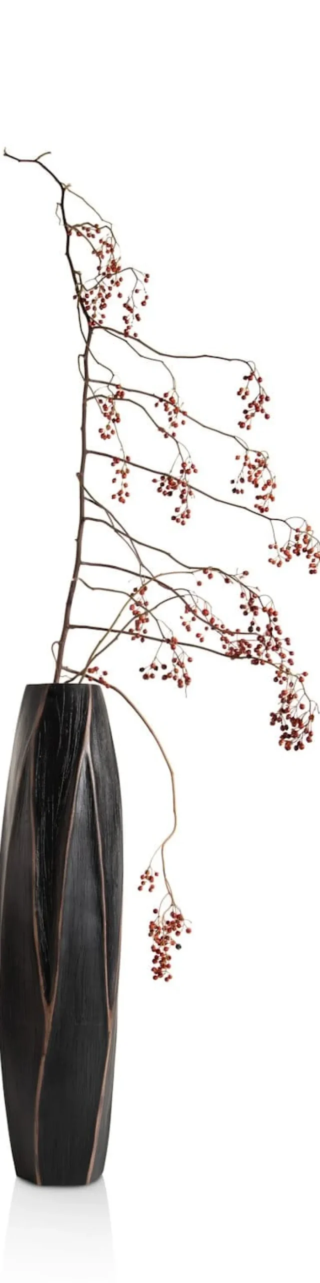COCOmaison Merle vase H63cm - Noir Online