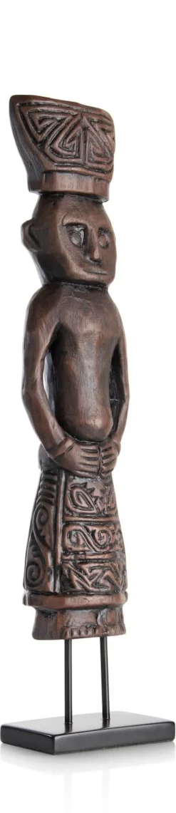 COCOmaison Milan figurine H67,5cm - Brun Discount