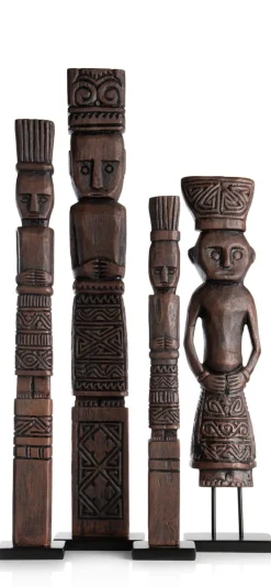 COCOmaison Milan figurine H67,5cm - Brun Discount