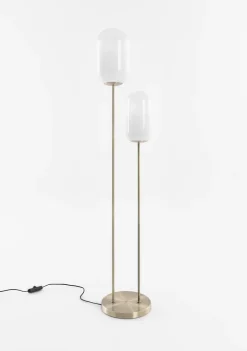 COCOmaison Milky lampadaire 2*E27 - Blanc Discount