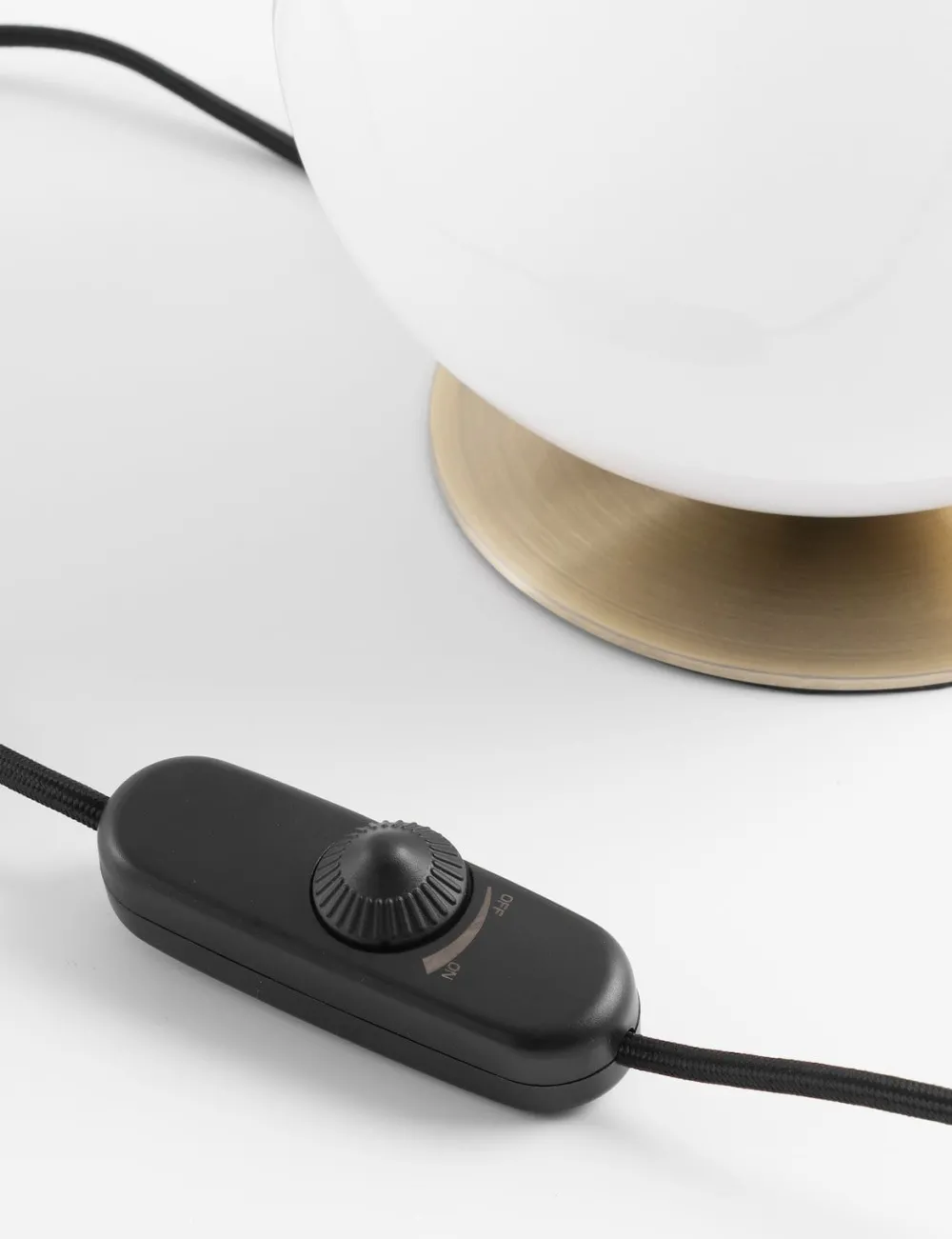 COCOmaison Milky lampe de table 1*E27 - Blanc Outlet