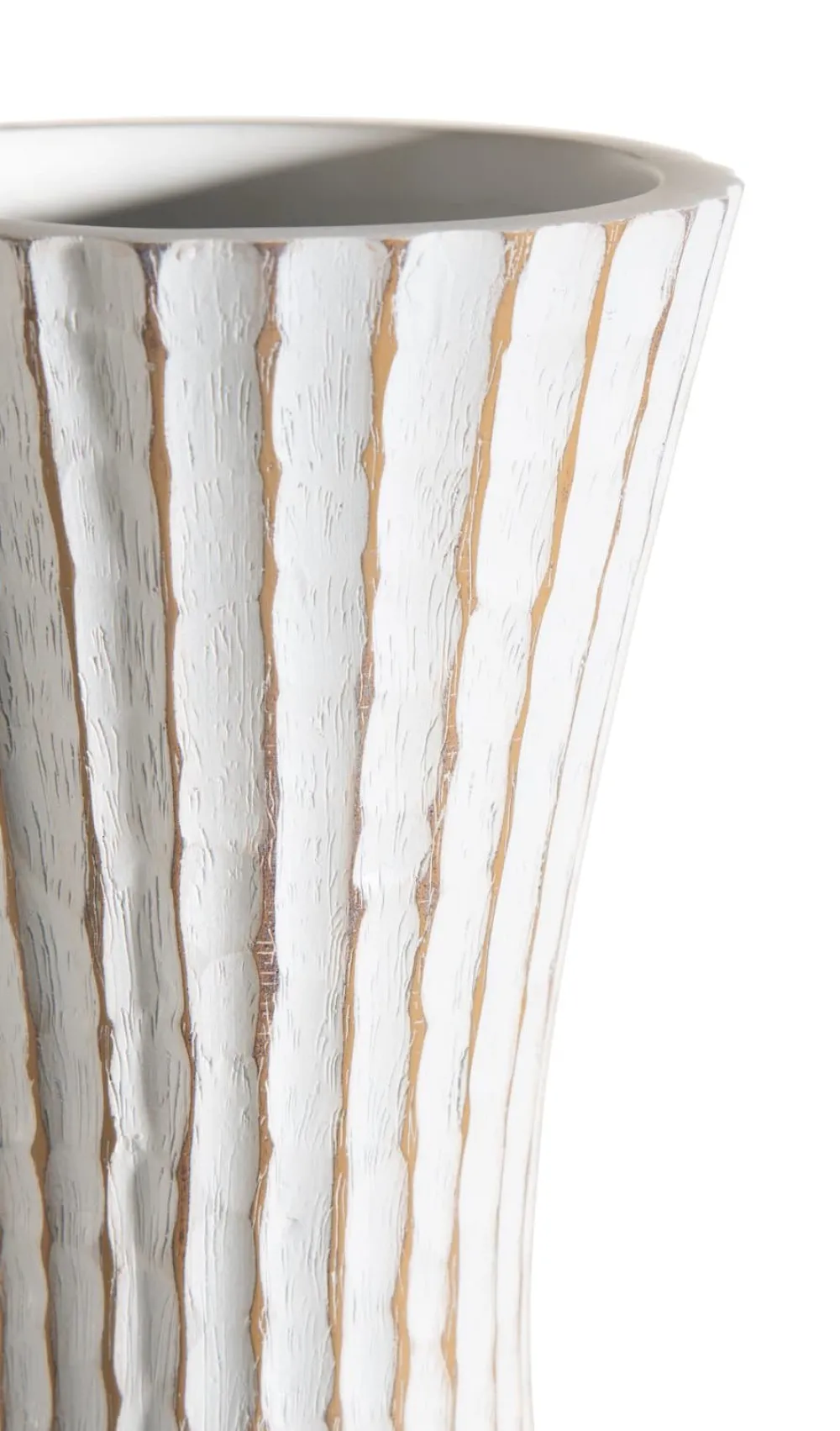 COCOmaison Milou vase H85cm - Blanc Discount