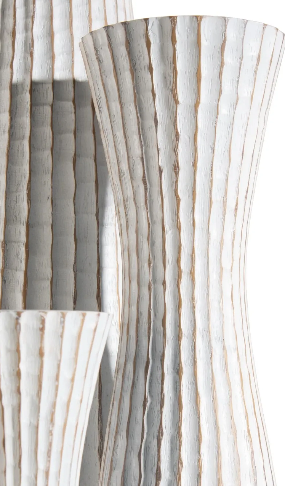 COCOmaison Milou vase H85cm - Blanc Discount