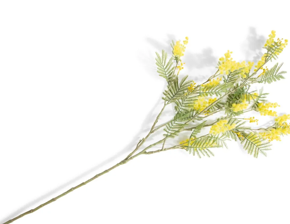 COCOmaison Mimosa Branch H110cm fleur artificielle - Jaune Online