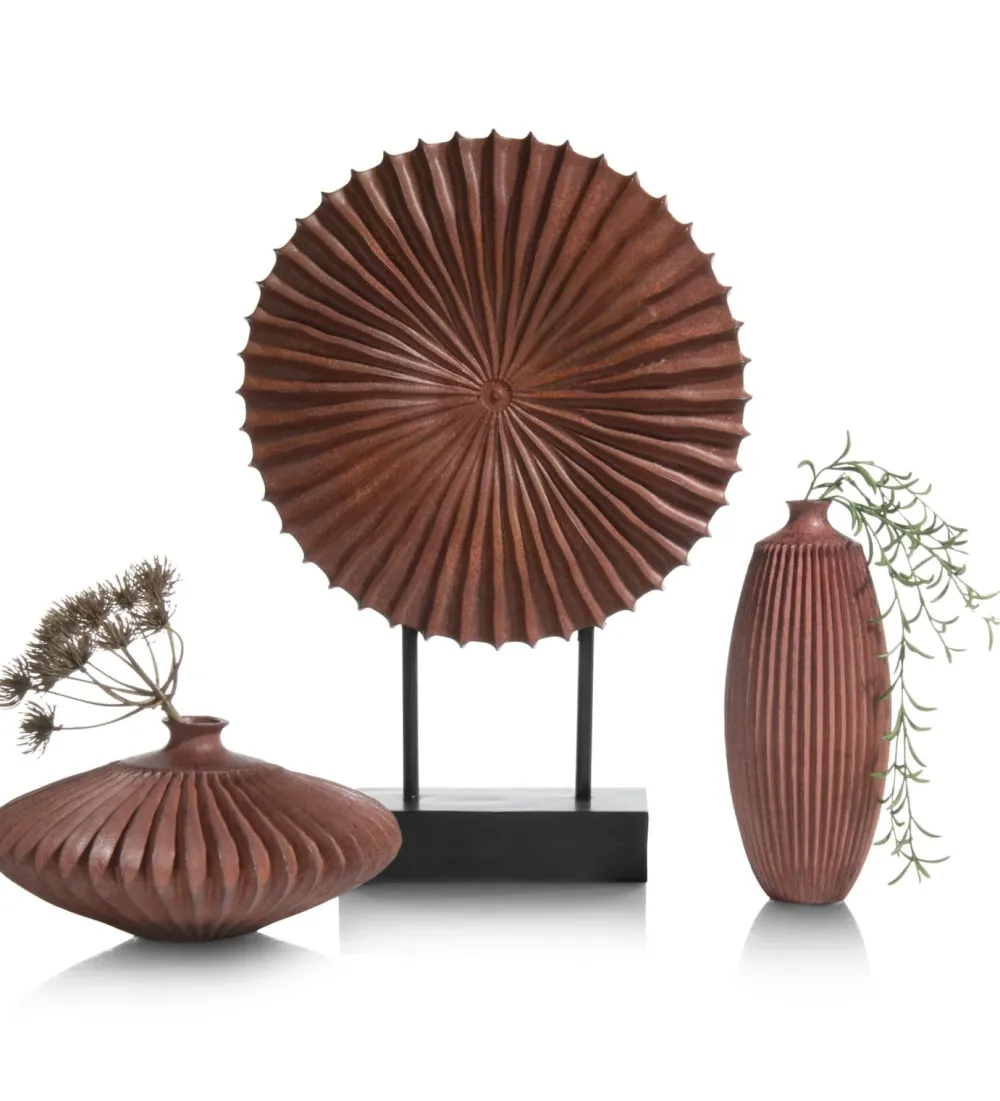 COCOmaison Noni vase H14cm - Cuivre Outlet