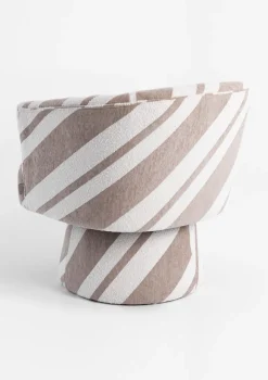 COCOmaison Nora fauteuil - Taupe Discount