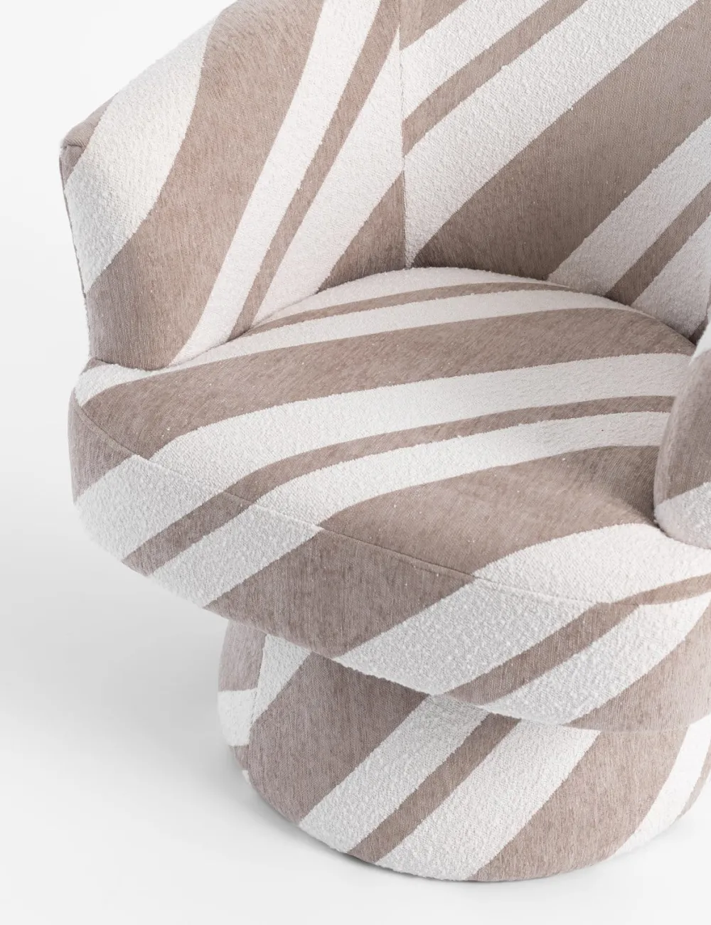 COCOmaison Nora fauteuil - Taupe Discount