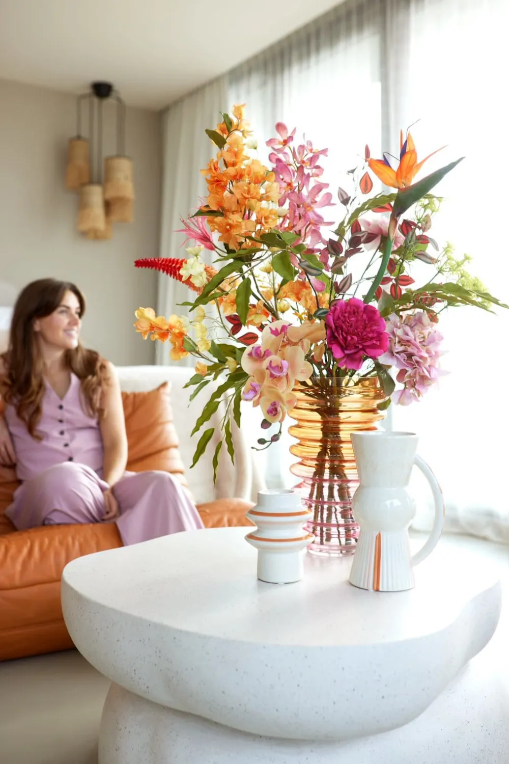 COCOmaison Nora vase H25,5cm - Multicouleur Online