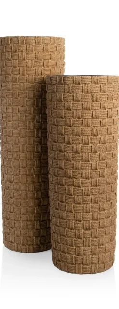 COCOmaison Noud pot H83,5cm - Brun Hot