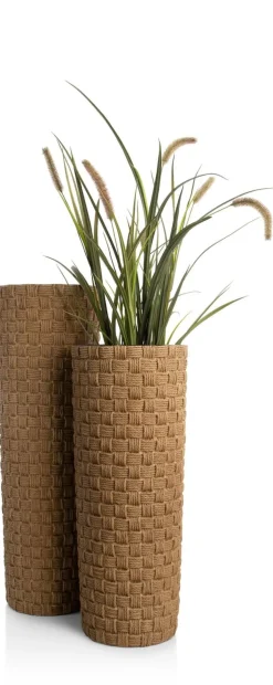 COCOmaison Noud pot H83,5cm - Brun Hot