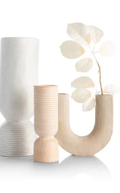 COCOmaison Nova vase H30,5cm - Blanc Online