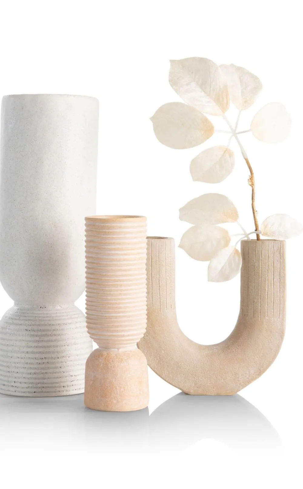 COCOmaison Nova vase H30,5cm - Blanc Online