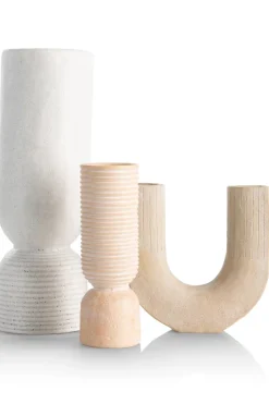 COCOmaison Nova vase H30,5cm - Blanc Online