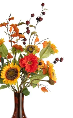 COCOmaison Olive Leaf Spray H82cm fleur artificielle - Vert Best