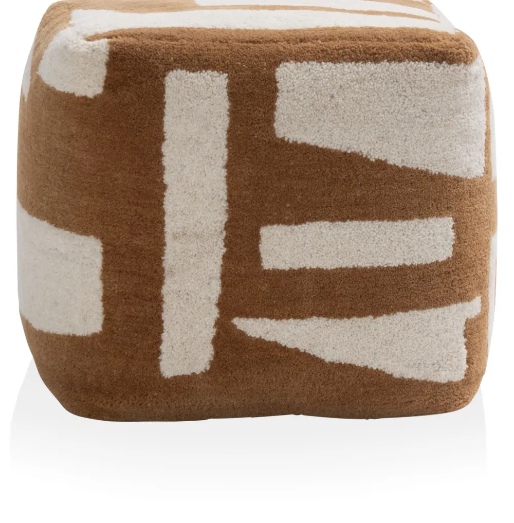 COCOmaison Olivia pouf H40cm - Brun Online