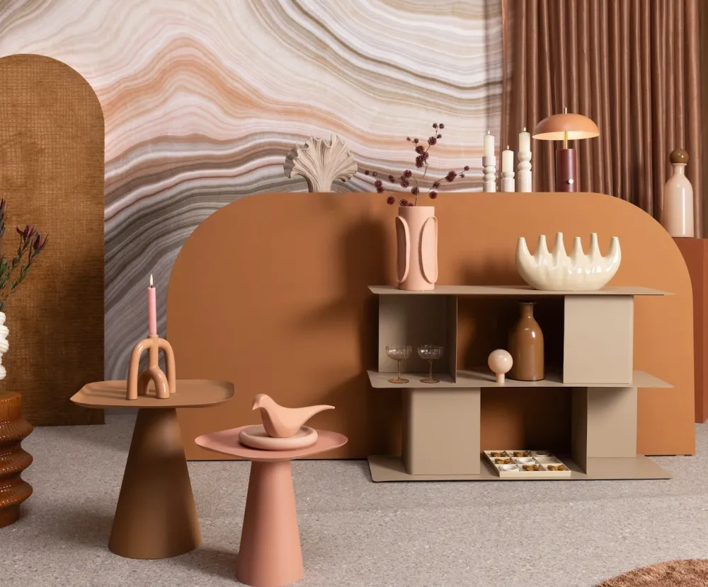 COCOmaison Owen console H78cm - Taupe Hot