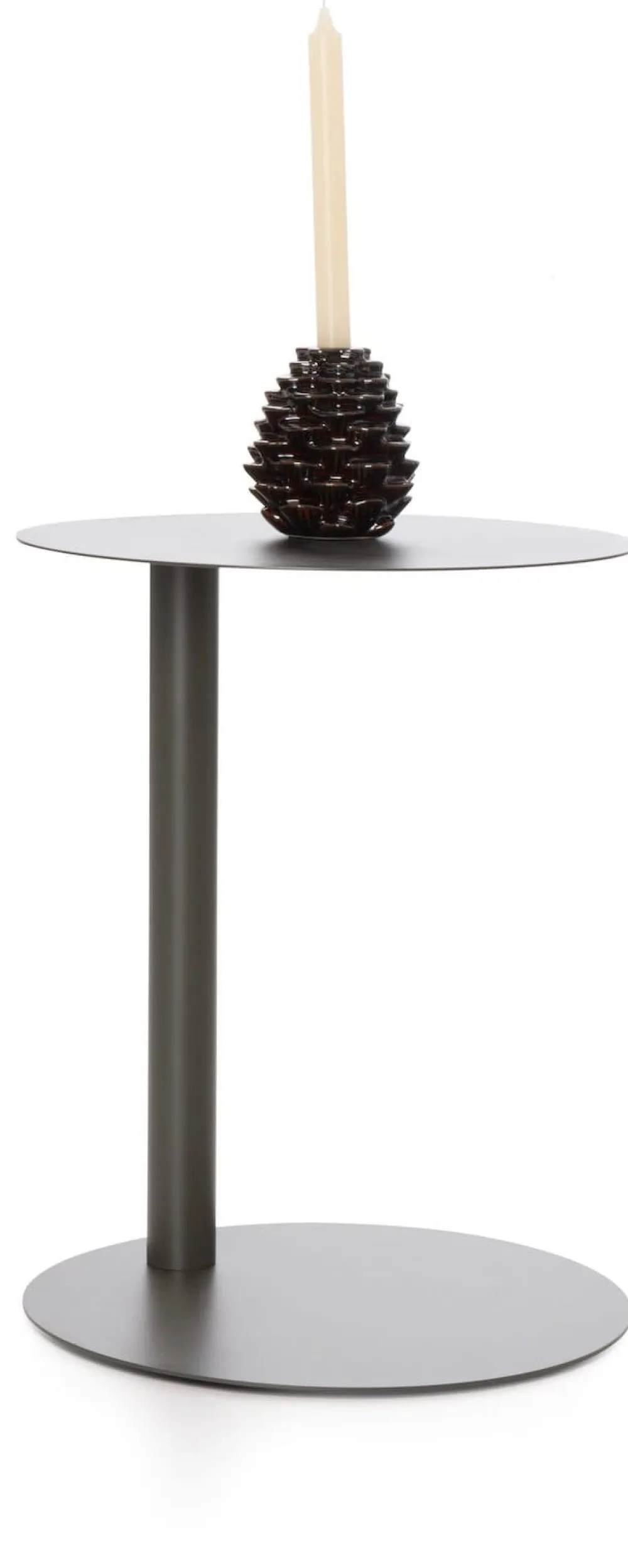 COCOmaison Owen table d'appoint H50cm - Anthracite Discount