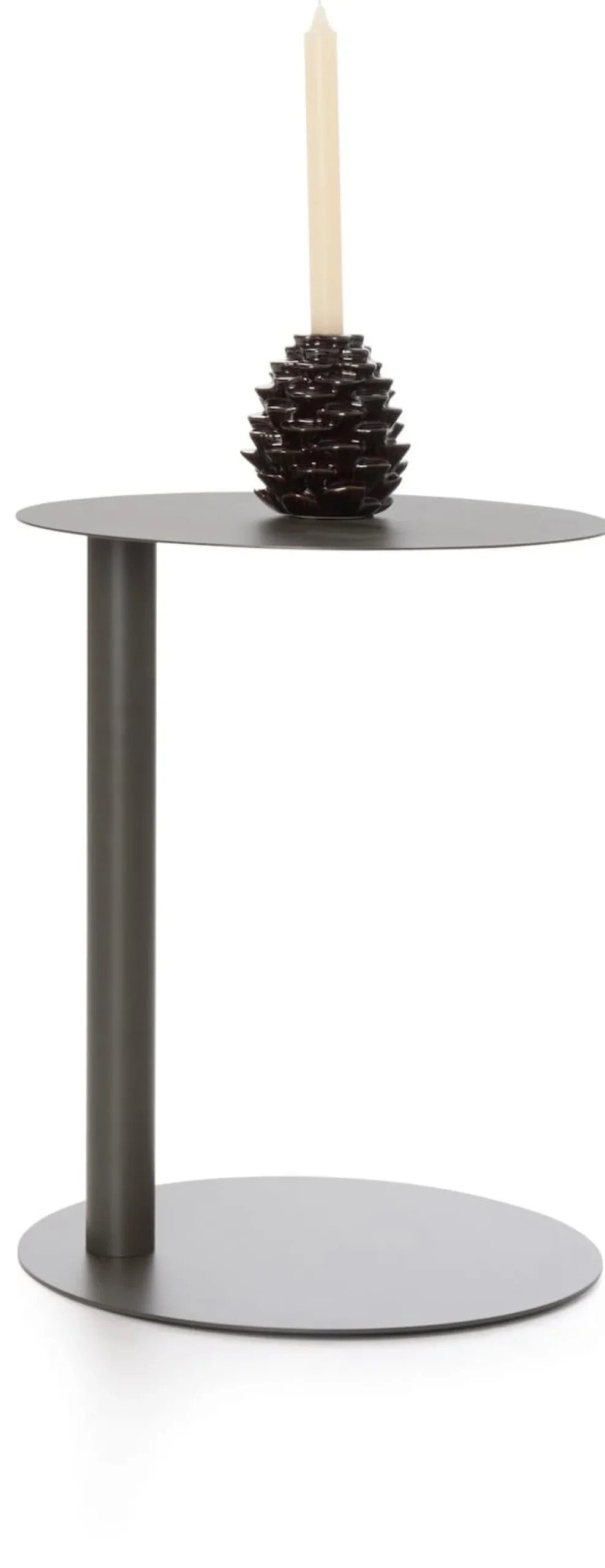 COCOmaison Owen table d'appoint H50cm - Anthracite Discount