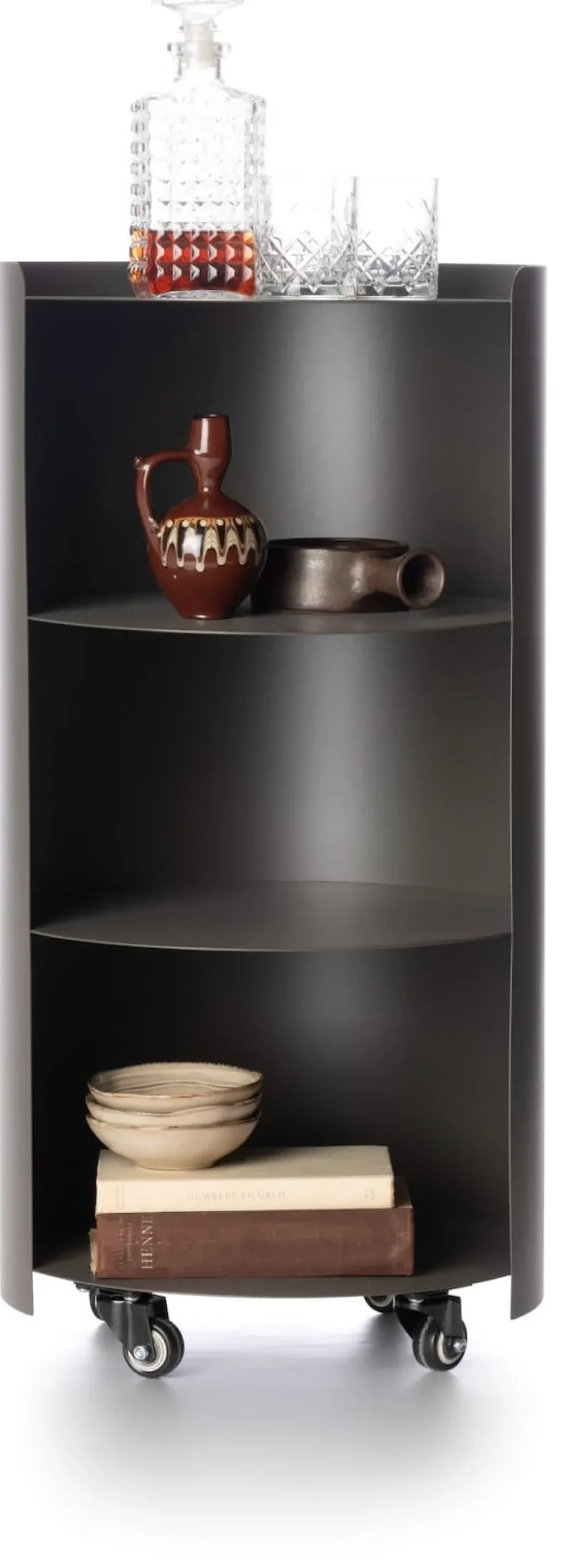 COCOmaison Owen table d'appoint H70cm - Anthracite Discount