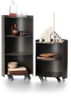 COCOmaison Owen table d'appoint H70cm - Anthracite Discount