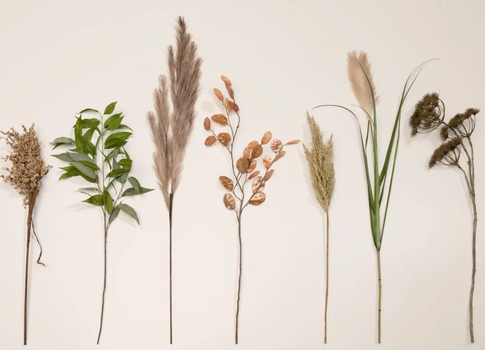 COCOmaison Pampus Grass fleur artificielle H120cm - Vert