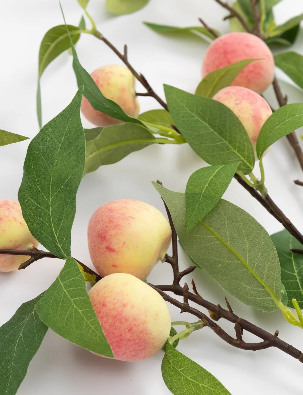 COCOmaison Peach spray fleur artificielle H85cm - Orange Online