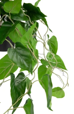 COCOmaison Philodendron Scandens H80cm plante artificielle - Vert Outlet