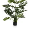 COCOmaison Philodendron Selloum plante artificielle H125cm - Vert Best