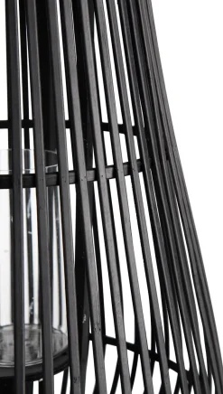 COCOmaison Philou photophore H70,5cm - Noir Clearance