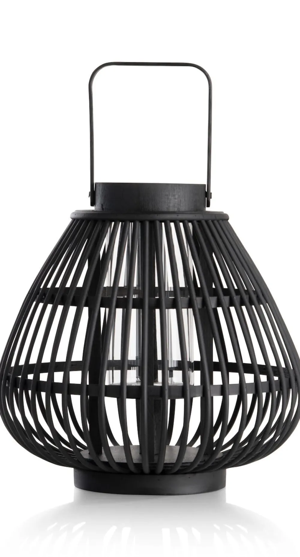 COCOmaison Philou photophore H26,5cm - Noir Outlet