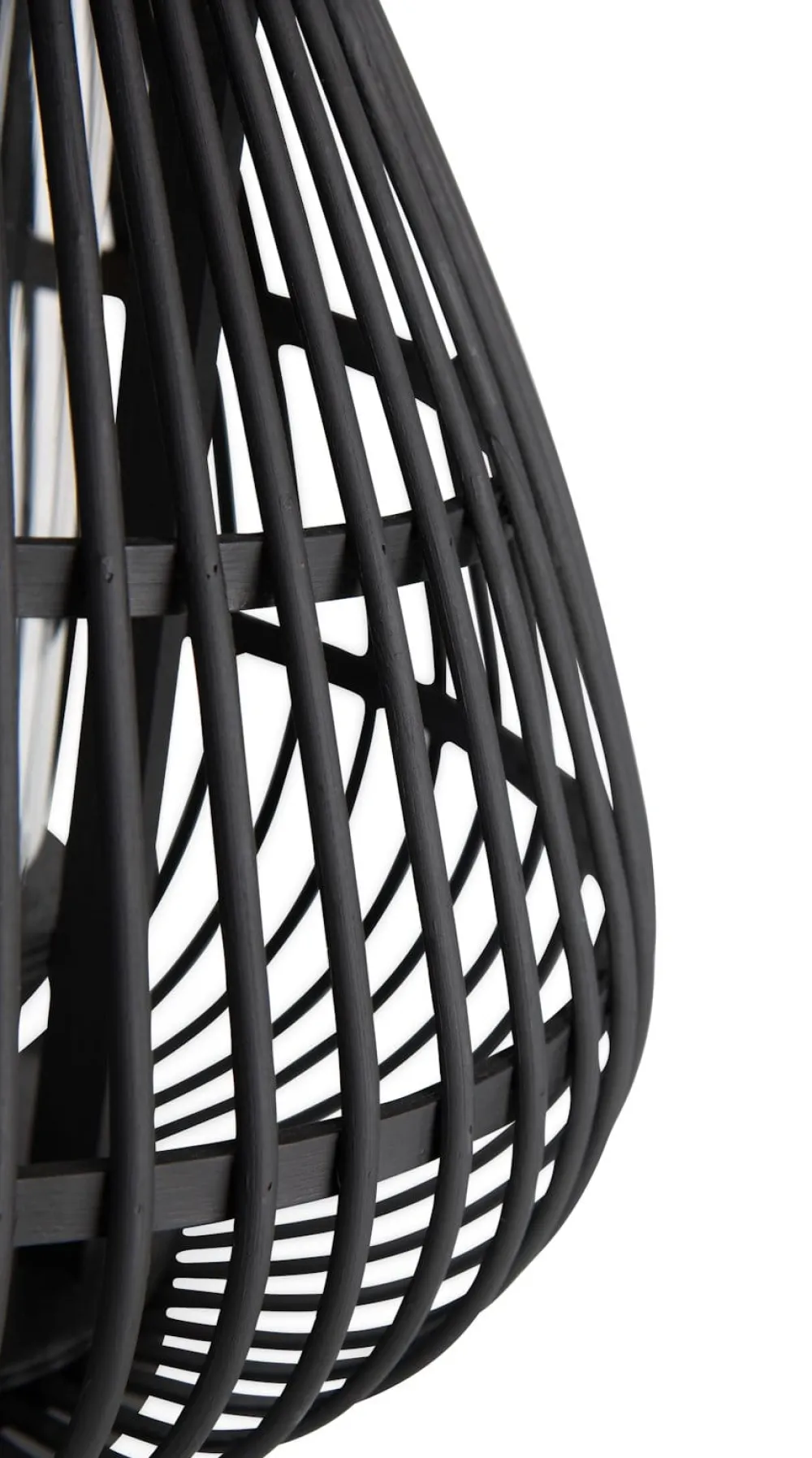 COCOmaison Philou photophore H26,5cm - Noir Outlet